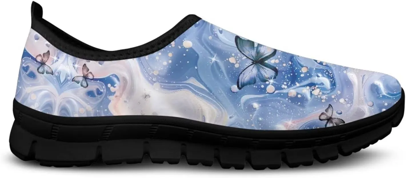 Lightweight Sneakers for Women Casual Loafers Slip On Tennis Footwear Comfort Soft Walking Shoes