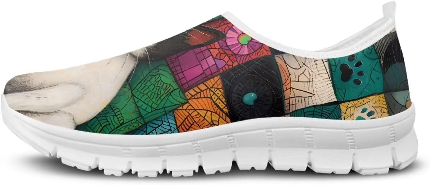 Lightweight Sneakers for Women Slip On Casual Shoes Comfortable Low Cut Loafers Non Slip Breathable Walking Running Shoes Outdoor Sport Sneakers US 5.5-11.5