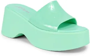 Liliana Open Toe Retro Platform Wedge Sandal - Comfortable Vintage Style Women's High Heel Sandal for Summer Fashion, ONG-1