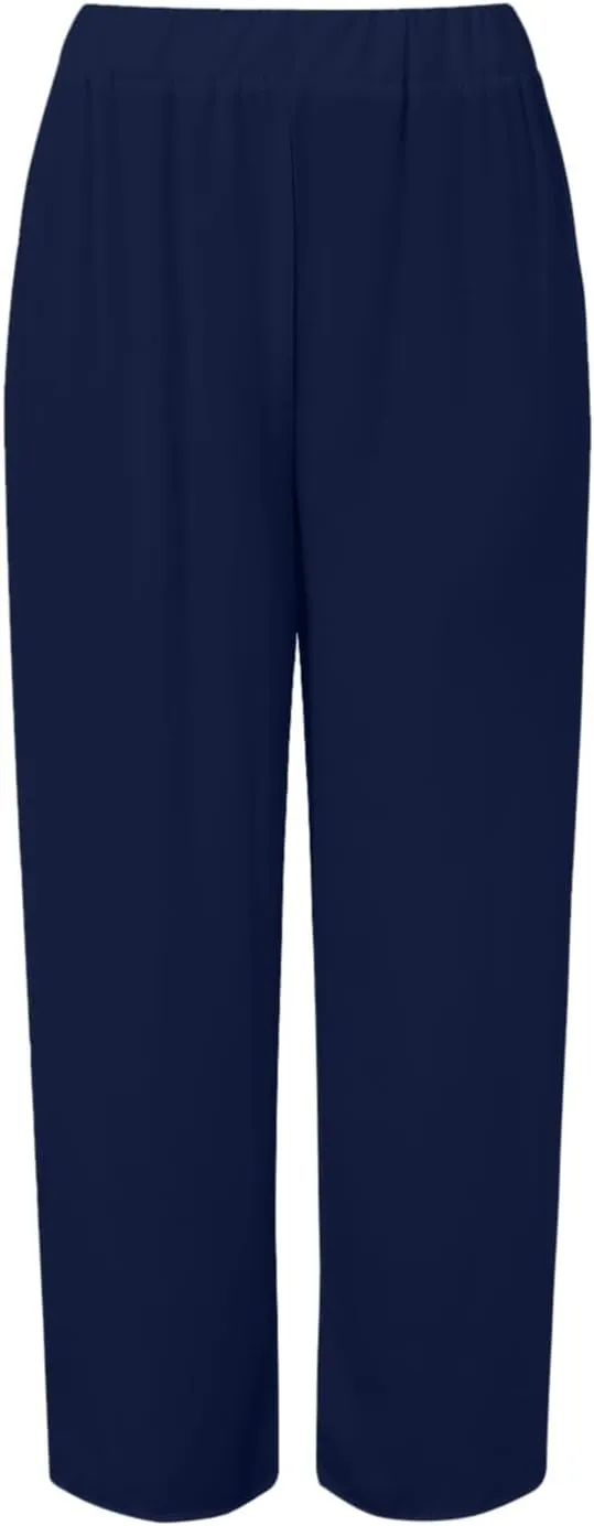Linen Two Piece Sets for Women 2025 Dressy Matching Summer 2 Piece Loungewear Set Wide Leg Pants Tracksuits