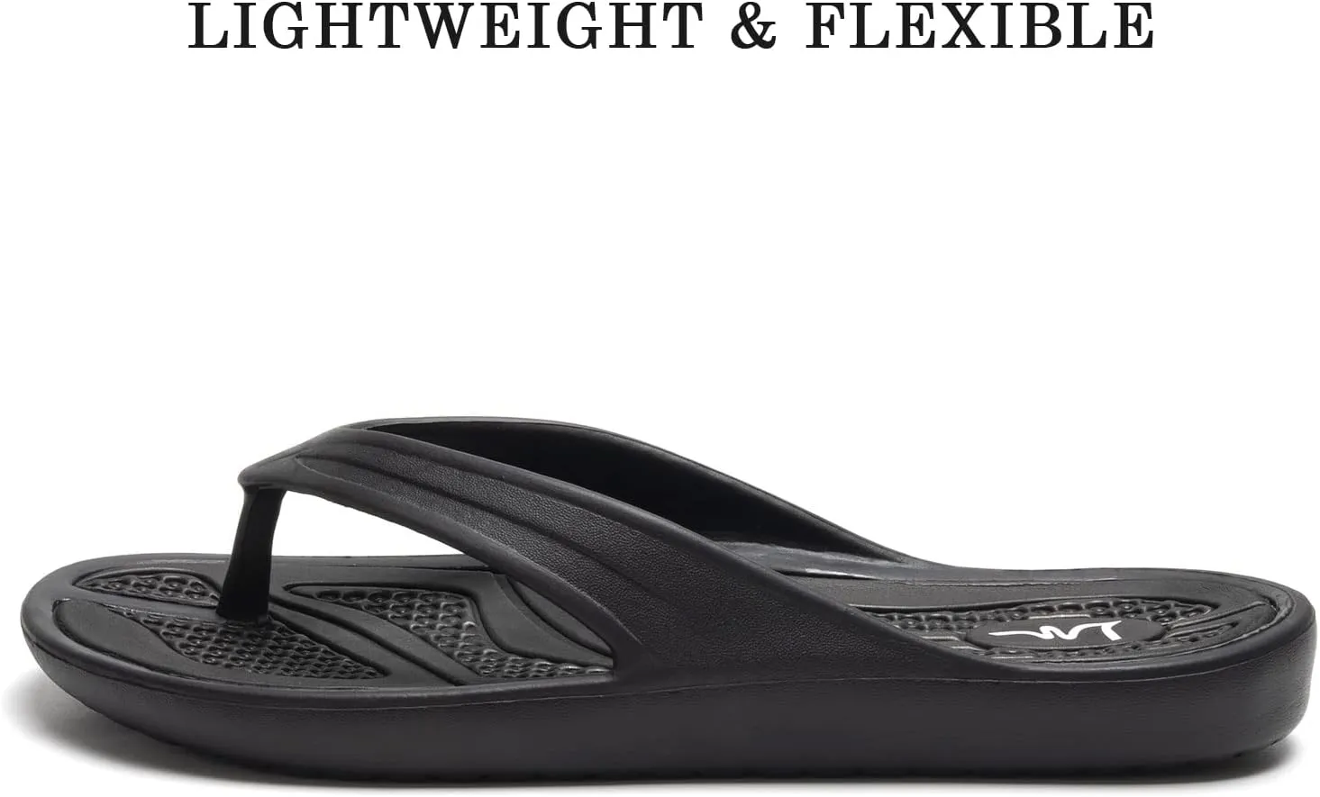 LM Women's Flip Flops Thong Sandals Casual Sandals Shower Shoes Beach Slippers Slides Slip on Water Shoes