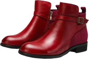 Loafers For Women Arrival Women's Fashion Ankle Boots with Zip and Buckle Casual Soft Leather Short Platform Shoes