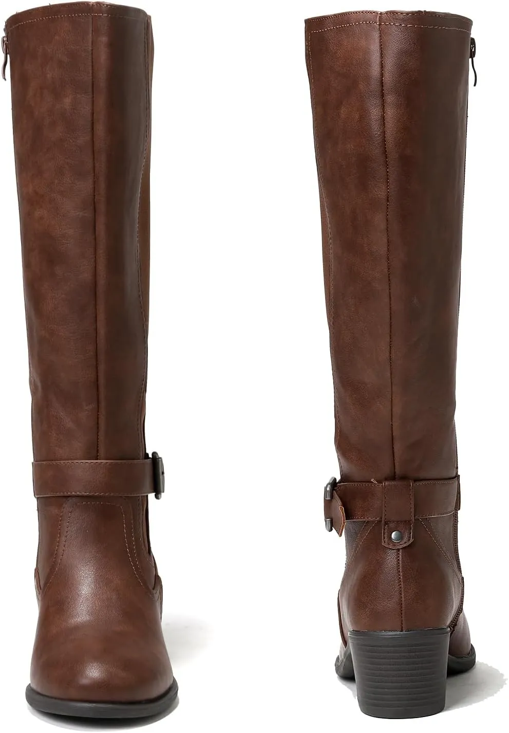 Luoika Women's Extra Wide Calf Knee High Boots, Wide Width Winter Tall Boots.