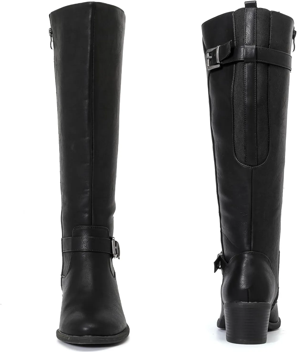 Luoika Women's Extra Wide Calf Knee High Boots, Wide Width Winter Tall Boots.