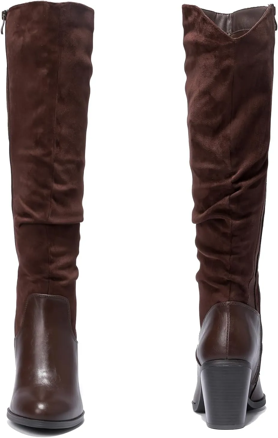 Luoika Women's Extra Wide Calf Knee High Boots, Wide Width Winter Tall Boots.