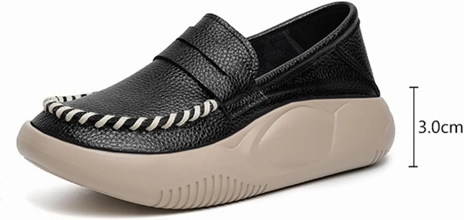 Lurebest Shoes for Women, Lurebest Shoes, Lurebest Orthopedic Walking Shoes, Soft Soled Pure Cowhide Corrective Lofers