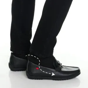 Marc Joseph New York Men's Casual Hands Free Slip on Buckle Loafers