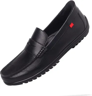 Marc Joseph New York Men's Casual Hands Free Slip on Penny Loafers