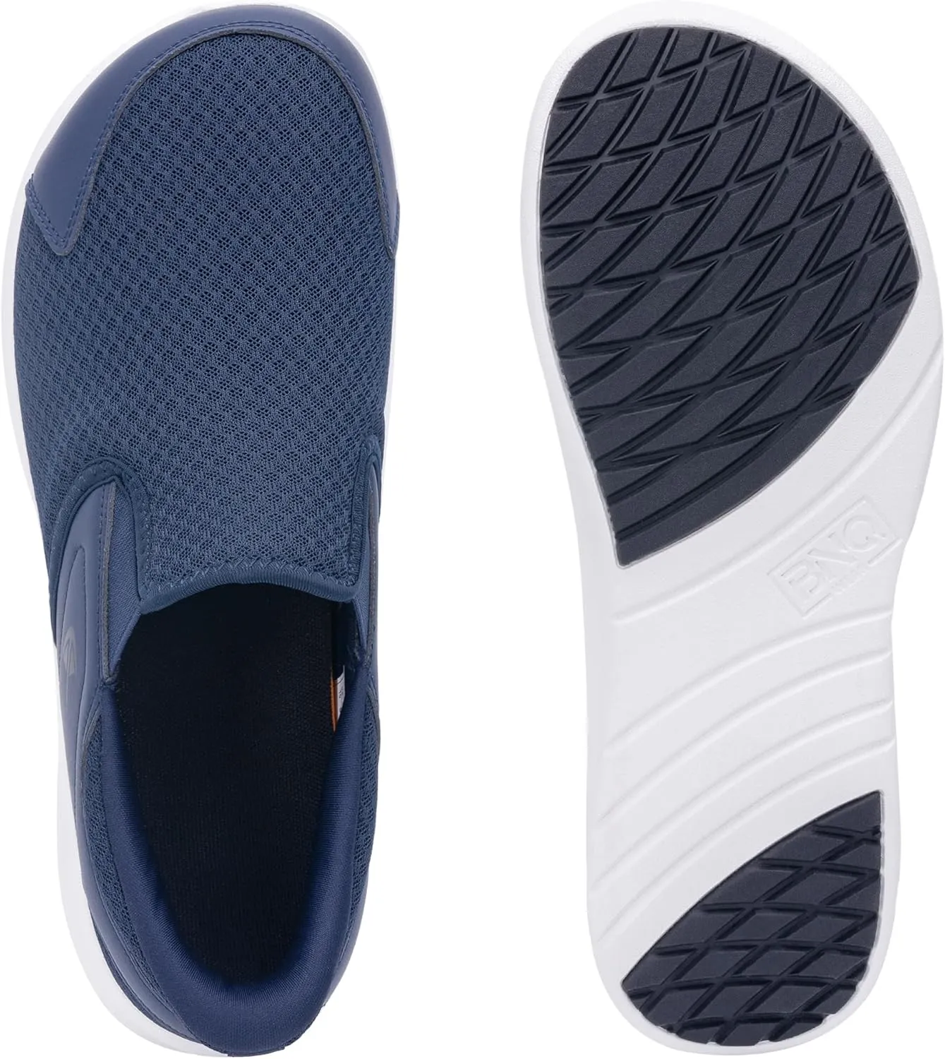 MEHOTO Slip On Loafers | Men's Wide Toe Box Shoes | Zero Drop Sole | Minimalist Sneaker | Comfortable Arch Support Walking Tennis for Plantar Fasciitis Foot Heel Pain Relif Size 7-12
