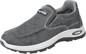 Memory Foam Versatile Shoes for Men Portable Non Slip Fitness Workout Shoe Casual Soft Flat Soled Walking Shoes