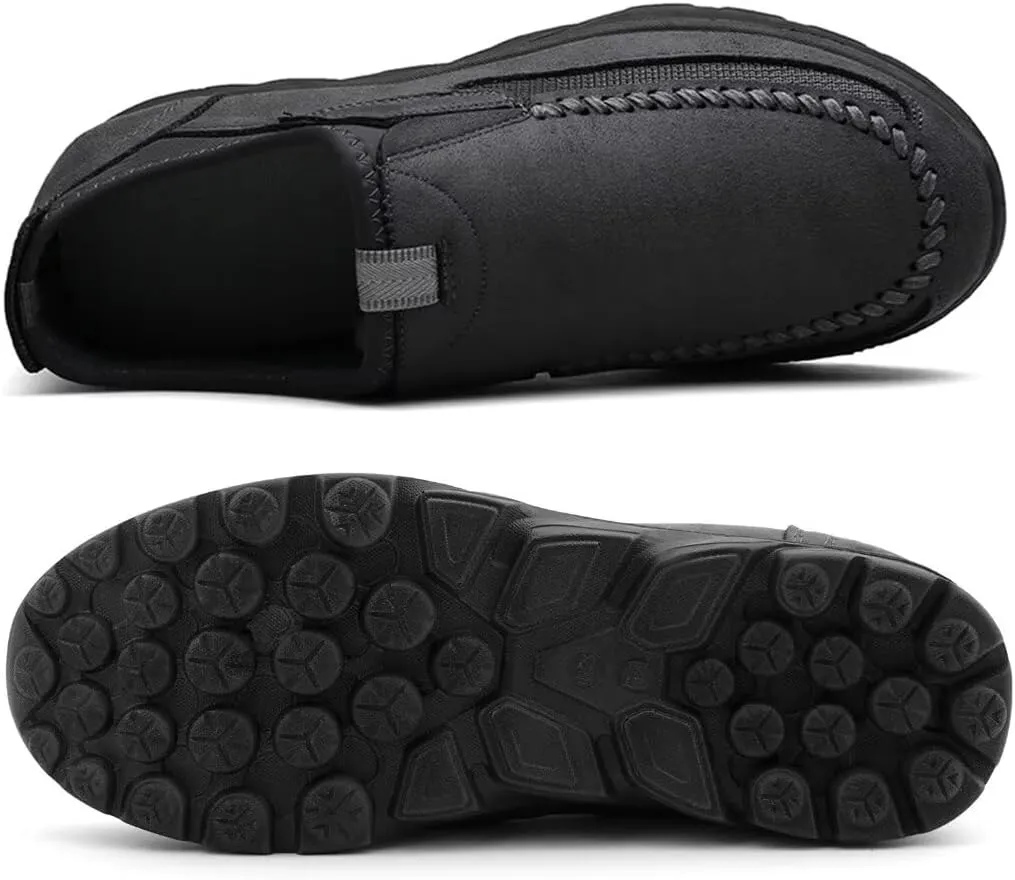 Men Casual Slip On Loafers, Mens Comfortable Moccasin Shoes for Walking and Driving, Soft Daily Sneaker, Mocasines para Hombre