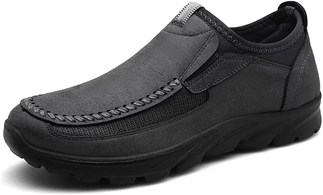 Men Casual Slip On Loafers, Mens Comfortable Moccasin Shoes for Walking and Driving, Soft Daily Sneaker, Mocasines para Hombre
