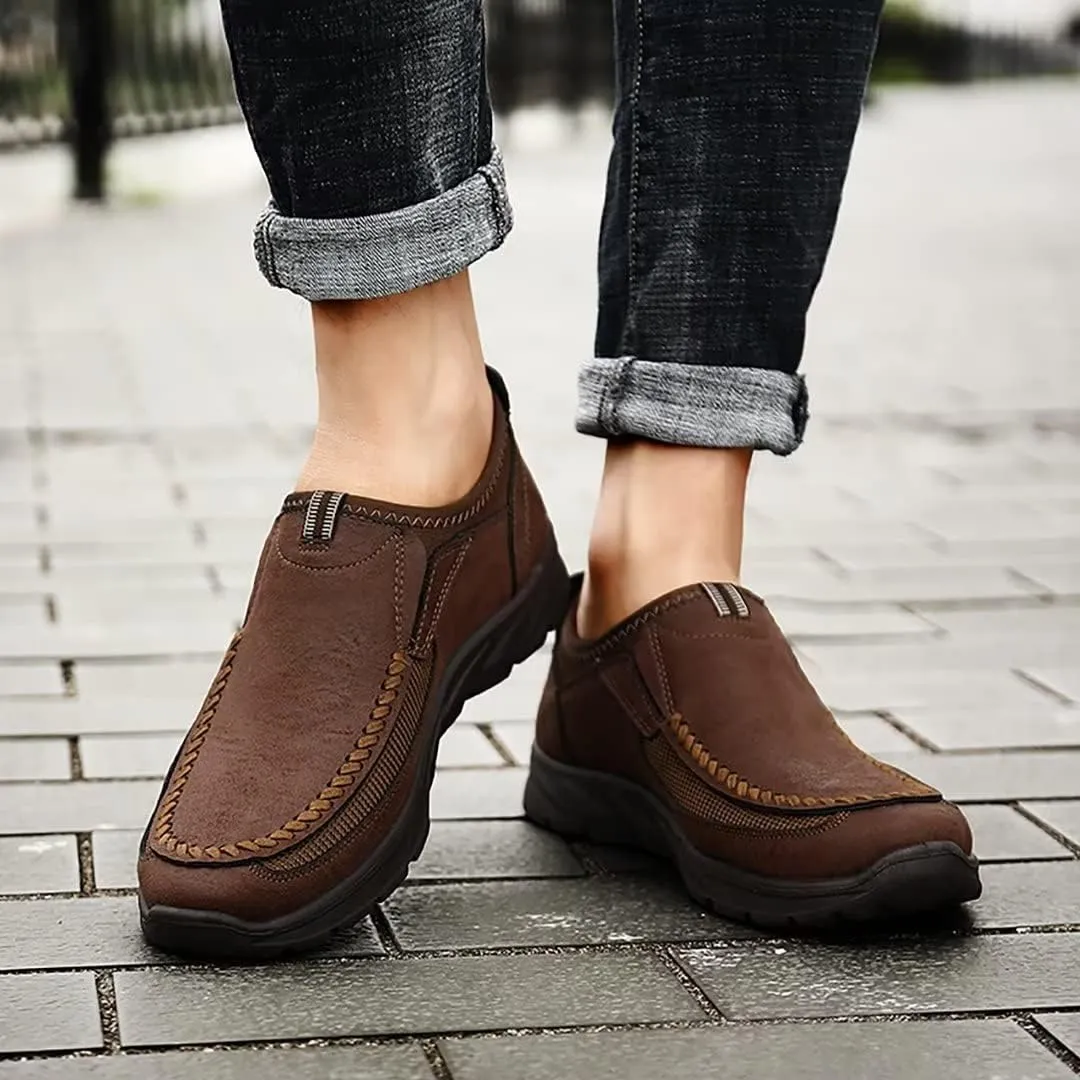 Men Casual Slip On Loafers, Mens Comfortable Moccasin Shoes for Walking and Driving, Soft Daily Sneaker, Mocasines para Hombre