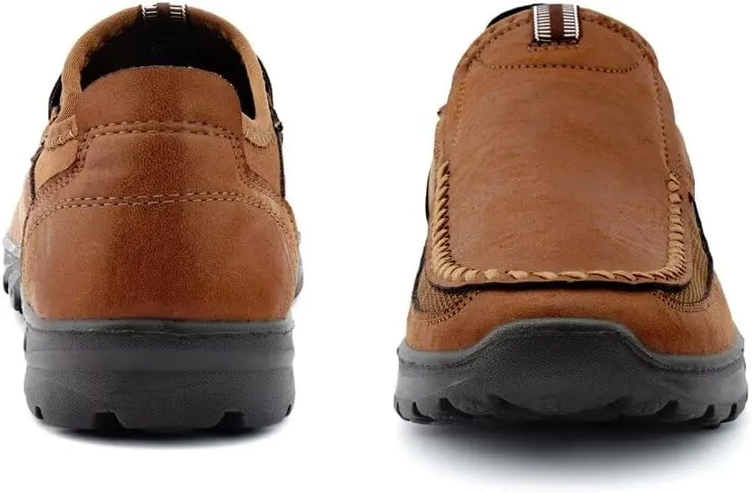 Men Casual Slip On Loafers, Mens Comfortable Moccasin Shoes for Walking and Driving, Soft Daily Sneaker, Mocasines para Hombre