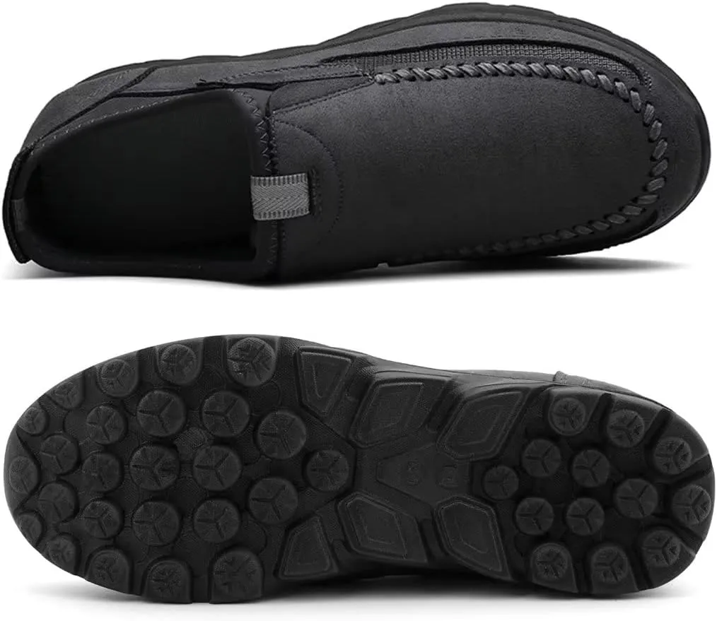 Men Casual Slip On Loafers, Mens Comfortable Moccasin Shoes for Walking and Driving, Soft Daily Sneaker, Mocasines para Hombre