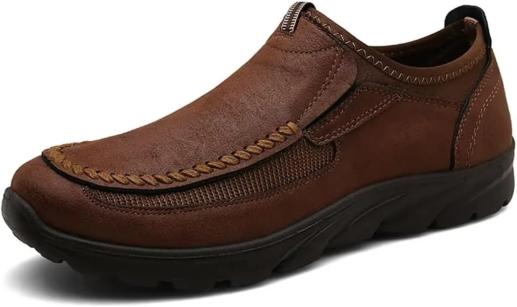 Men Casual Slip On Loafers, Mens Comfortable Moccasin Shoes for Walking and Driving, Soft Daily Sneaker, Mocasines para Hombre