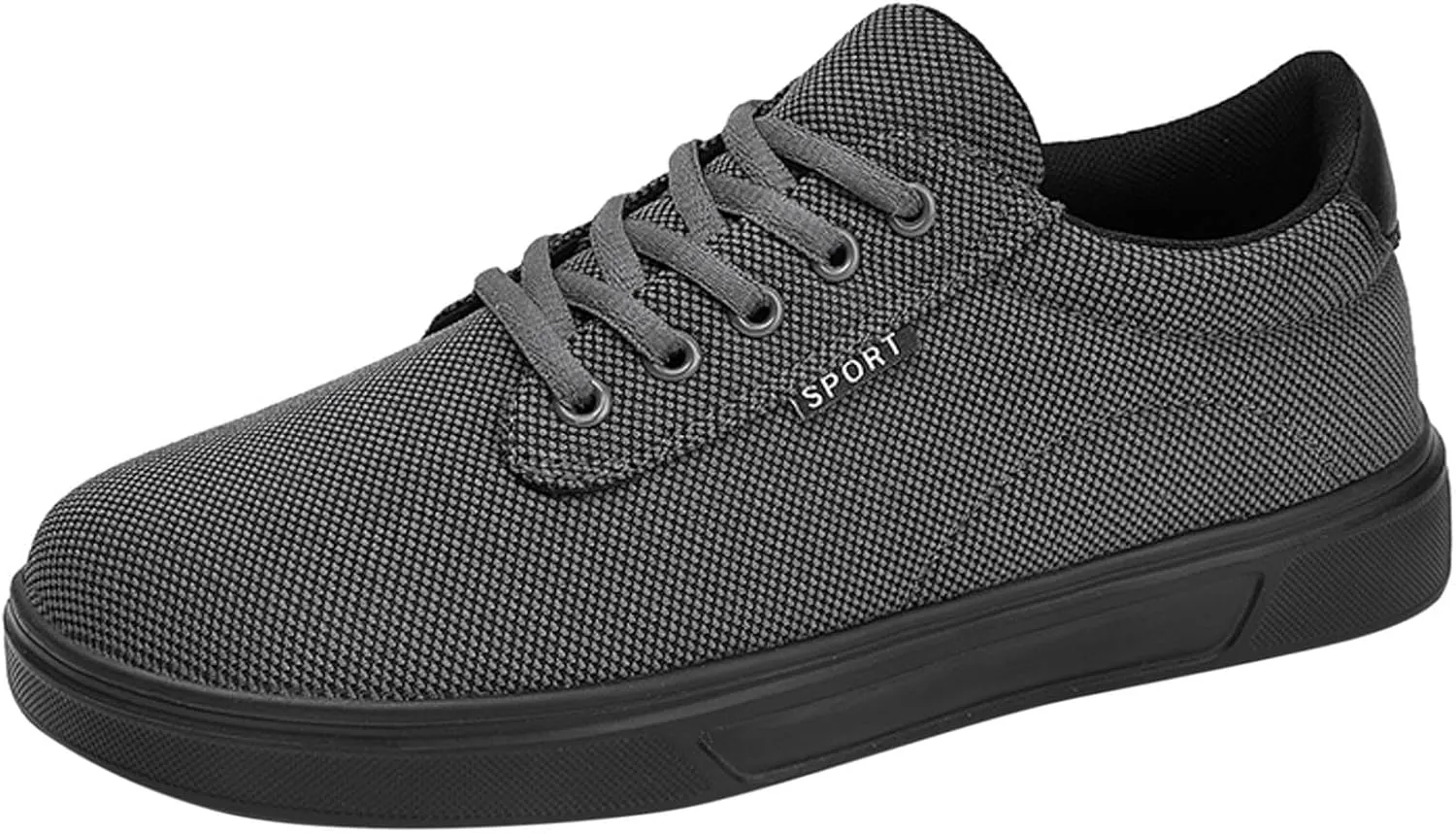 Men's Canvas Fashion Sneaker Low Top Shoes Classic Men's Canvas Sneakers Comfortable Walking Casual Lace up Tennis Shoes