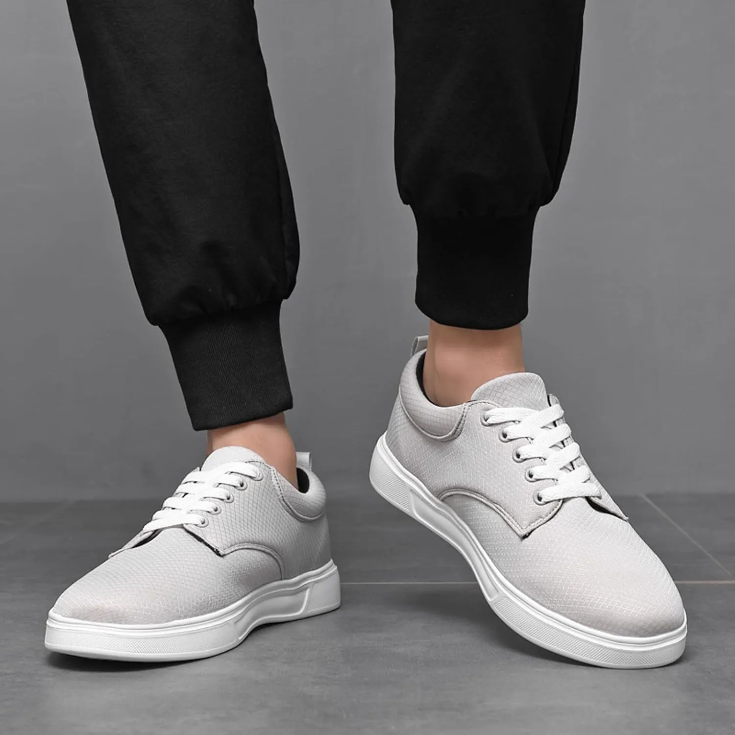 Men's Canvas Low Top Shoes Classic Men's Canvas Sneakers Comfortable Walking Casual Lace up Tennis Shoes
