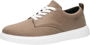 Men's Canvas Low Top Shoes Classic Men's Canvas Sneakers Comfortable Walking Casual Lace up Tennis Shoes