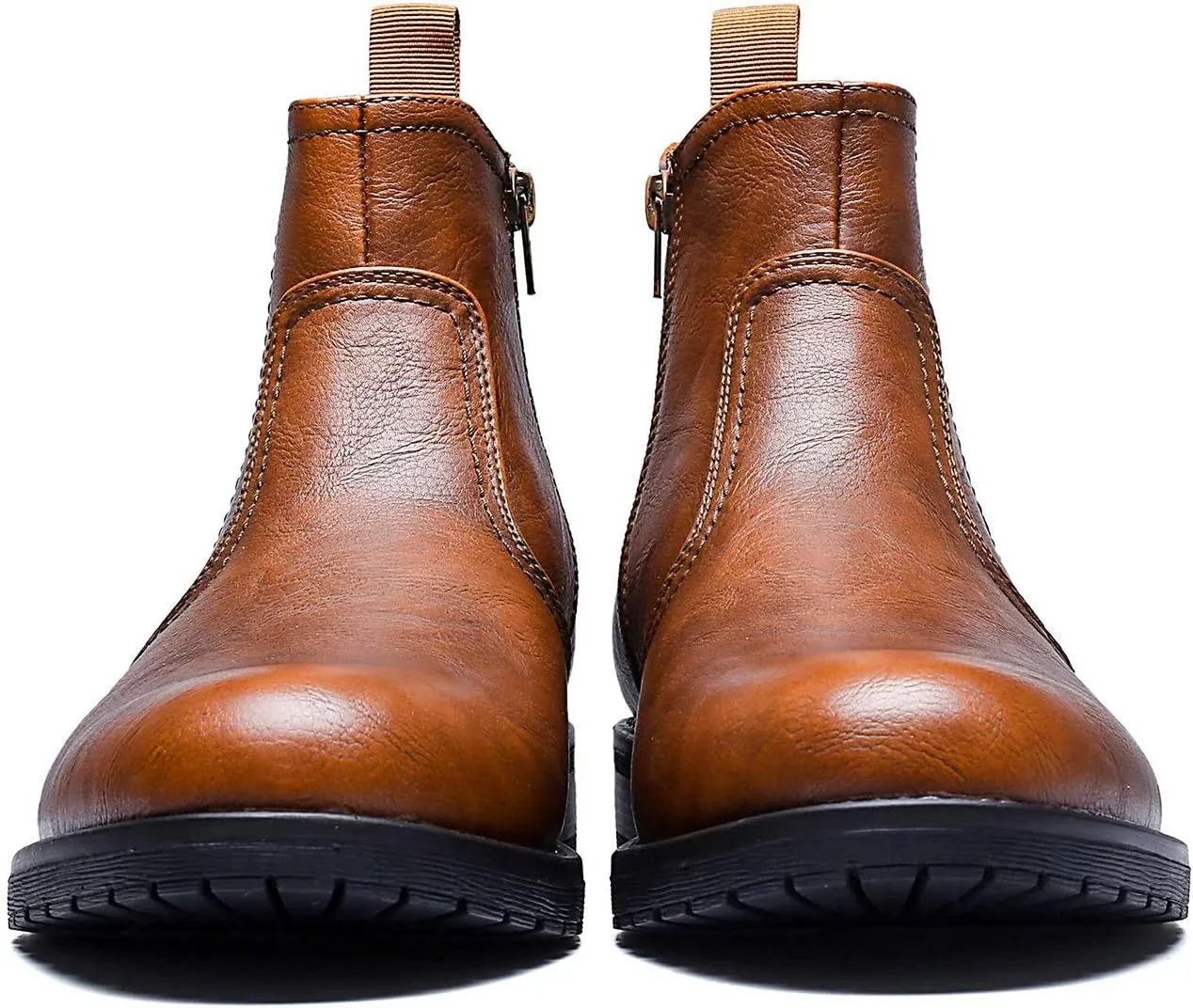 Men's Chelsea Boots Slip-on Formal Dress Boots for Men Casual Ankle Men Boots