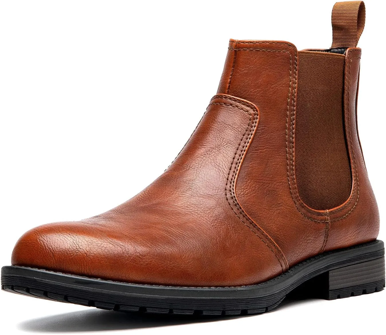 Men's Chelsea Boots Slip-on Formal Dress Boots for Men Casual Ankle Men Boots