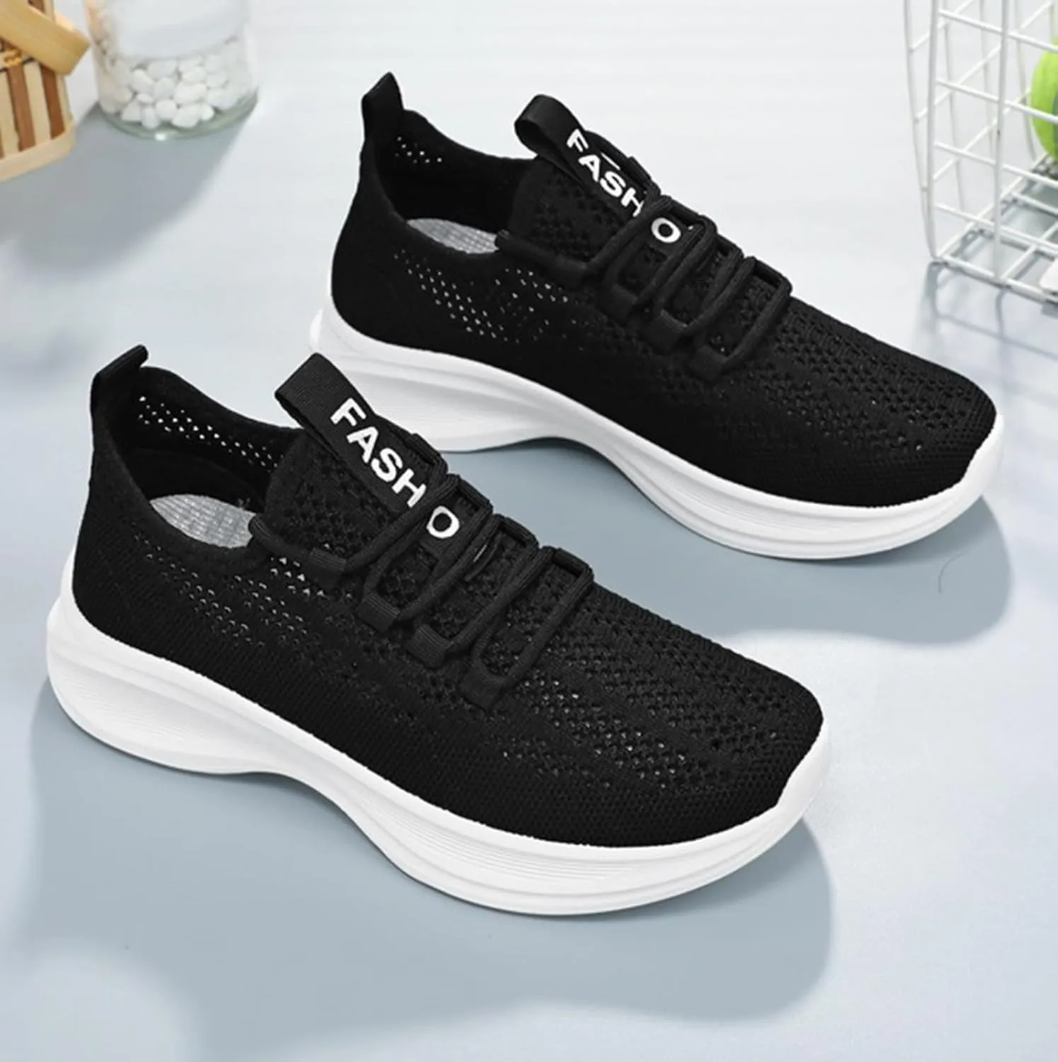 Mens Dress Shoes Casual Oxfords Shoes Knit Lightweight Tennis Shoes Womens Jogging Ladies Shoes Casual Men Shoes Sneakers Slip On Tennis Shoe Cross Trainer Shoe