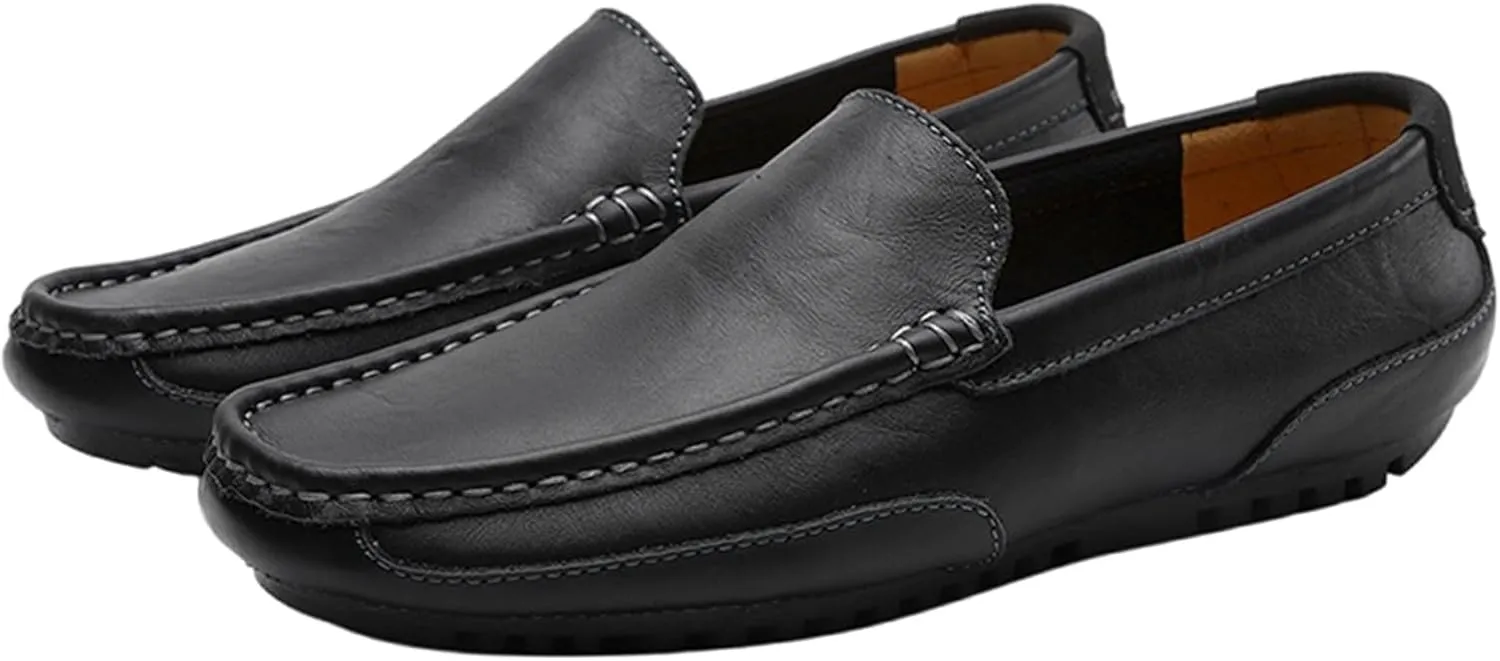 Men's Driving Soft Sole Penny Loafers Slip on Loafer Shoes