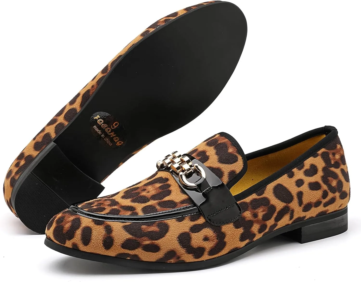 Men's Fashion Formal Velvet Loafers and Wedding Dress Shoes for Men, Penny Slip-On Smoking Luxury Men Casual Shoes