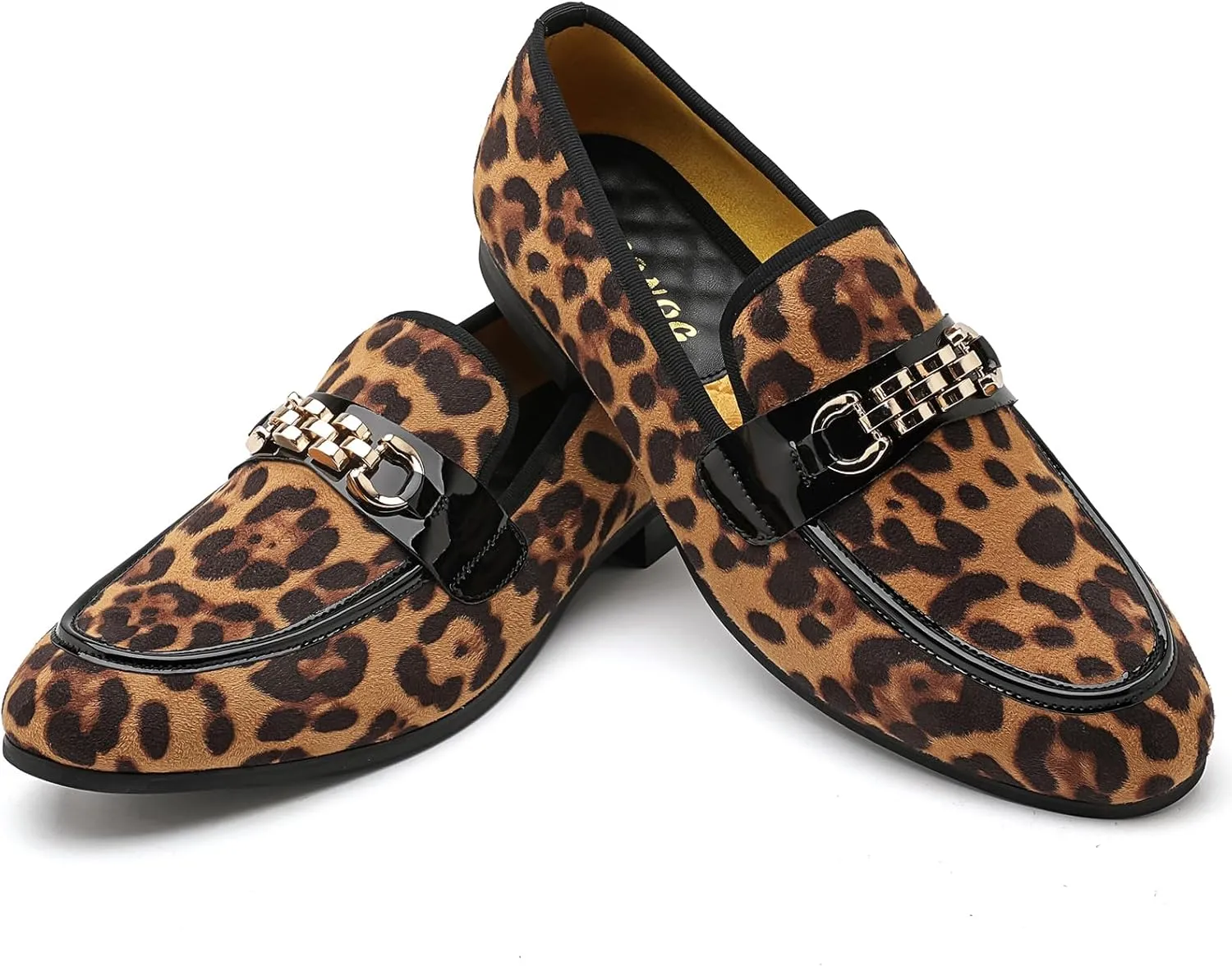 Men's Fashion Formal Velvet Loafers and Wedding Dress Shoes for Men, Penny Slip-On Smoking Luxury Men Casual Shoes