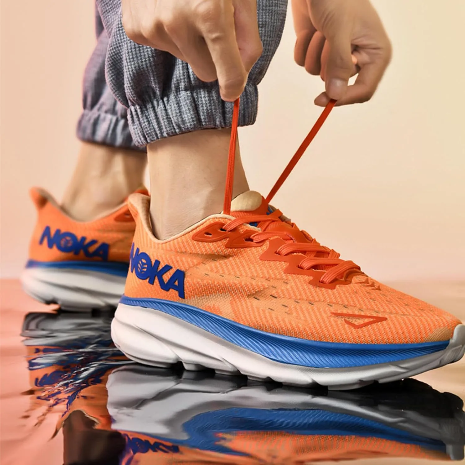 Men's Fashion Sneakers Breathable Mesh Running Shoes Cushioned Athletic Sneakers Non Slip Soft Sole Casual Athletic Walking Shoes