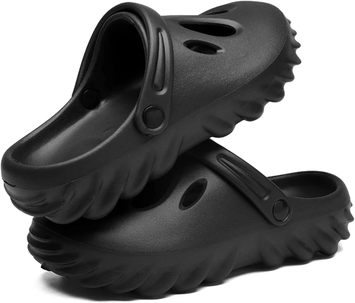 Men's Garden Shoes Arch Support Sports Sandals Summer Outdoor Beach Slippers Adjustable Heel,Casual Walking Clogs Mules,Non-slip and Quick Drying