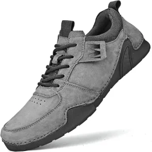 Mens Leather Casual Shoes Handmade Fashion Sneakers Loafers Lightweight Dress Walking Driving Shoes for Men
