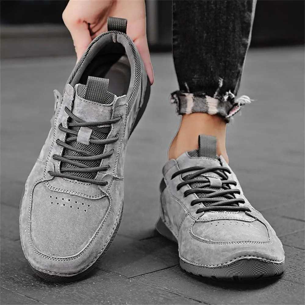 Mens Leather Casual Shoes Handmade Fashion Sneakers Loafers Lightweight Dress Walking Driving Shoes for Men