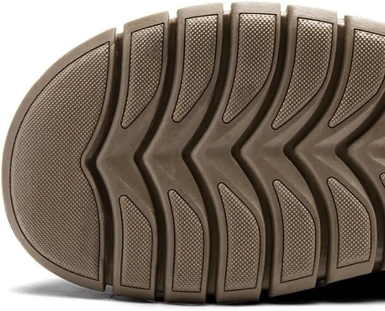 Men's Leather Loafers with Rugged Lug Sole Outdoor-Inspired Tread Pattern for City Exploration & Urban Photography Sessions