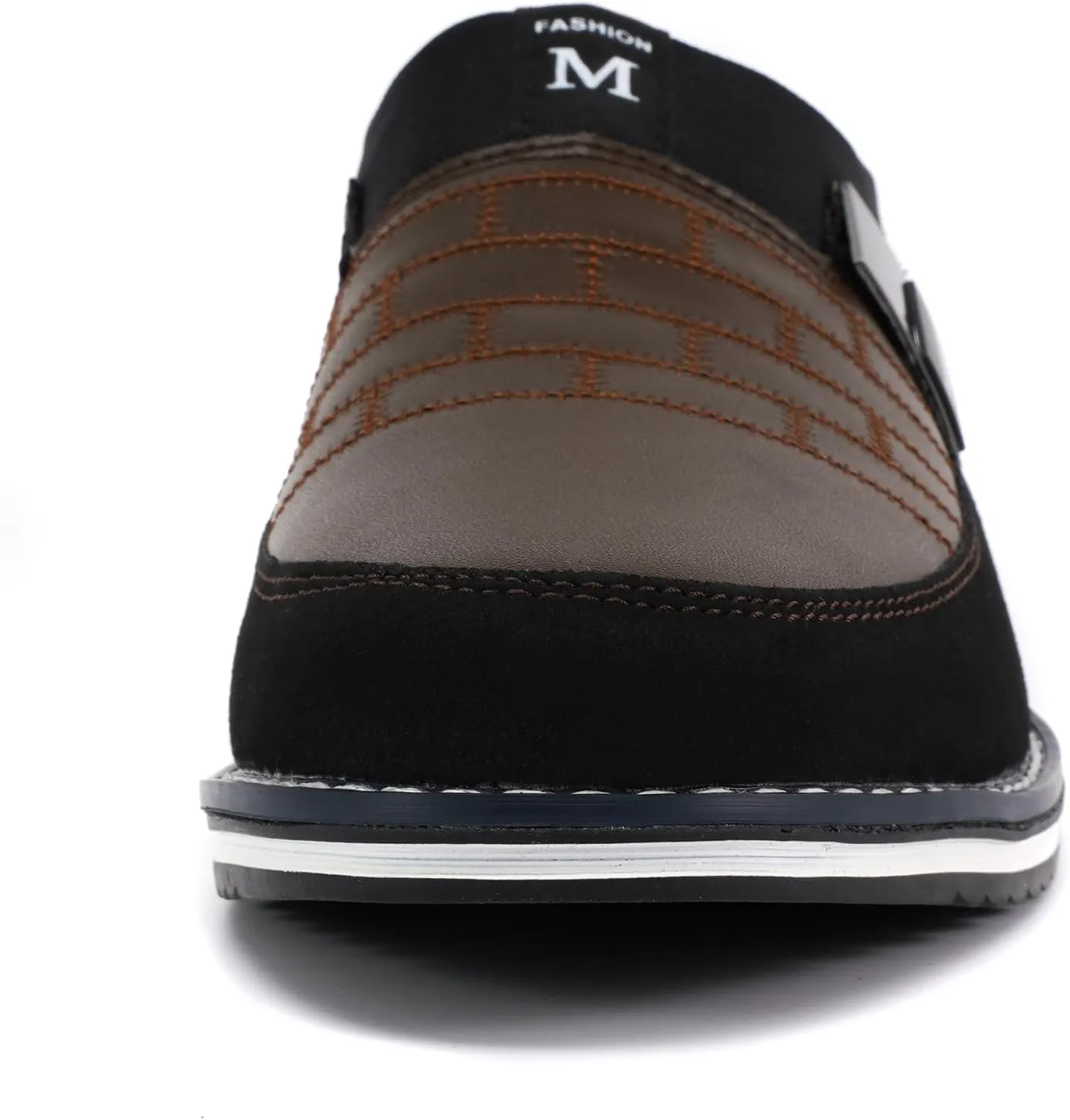Men's Loafers Casual Slip On Shoes Soft Dress Loafers for Men Leather Comfort Lightweight Driving Travel Walking Shoes for Adult Male