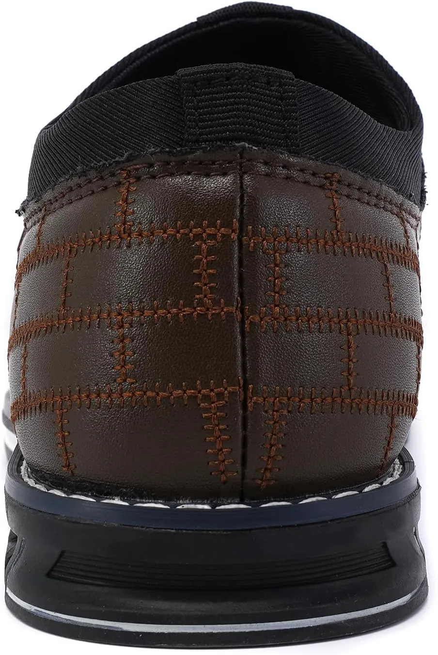 Men's Loafers Casual Slip On Shoes Soft Dress Loafers for Men Leather Comfort Lightweight Driving Travel Walking Shoes for Adult Male