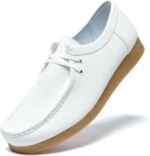 Men's Loafers Shoes Low Top Comfortable Breathable Casual Walking Shoes Minimalist Style Lightweight Non Slip Classic Business Oxford Shoes Golf Sneakers