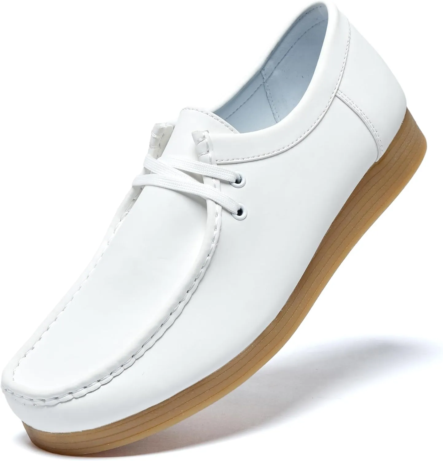 Men's Loafers Shoes Low Top Comfortable Breathable Casual Walking Shoes Minimalist Style Lightweight Non Slip Classic Business Oxford Shoes Golf Sneakers