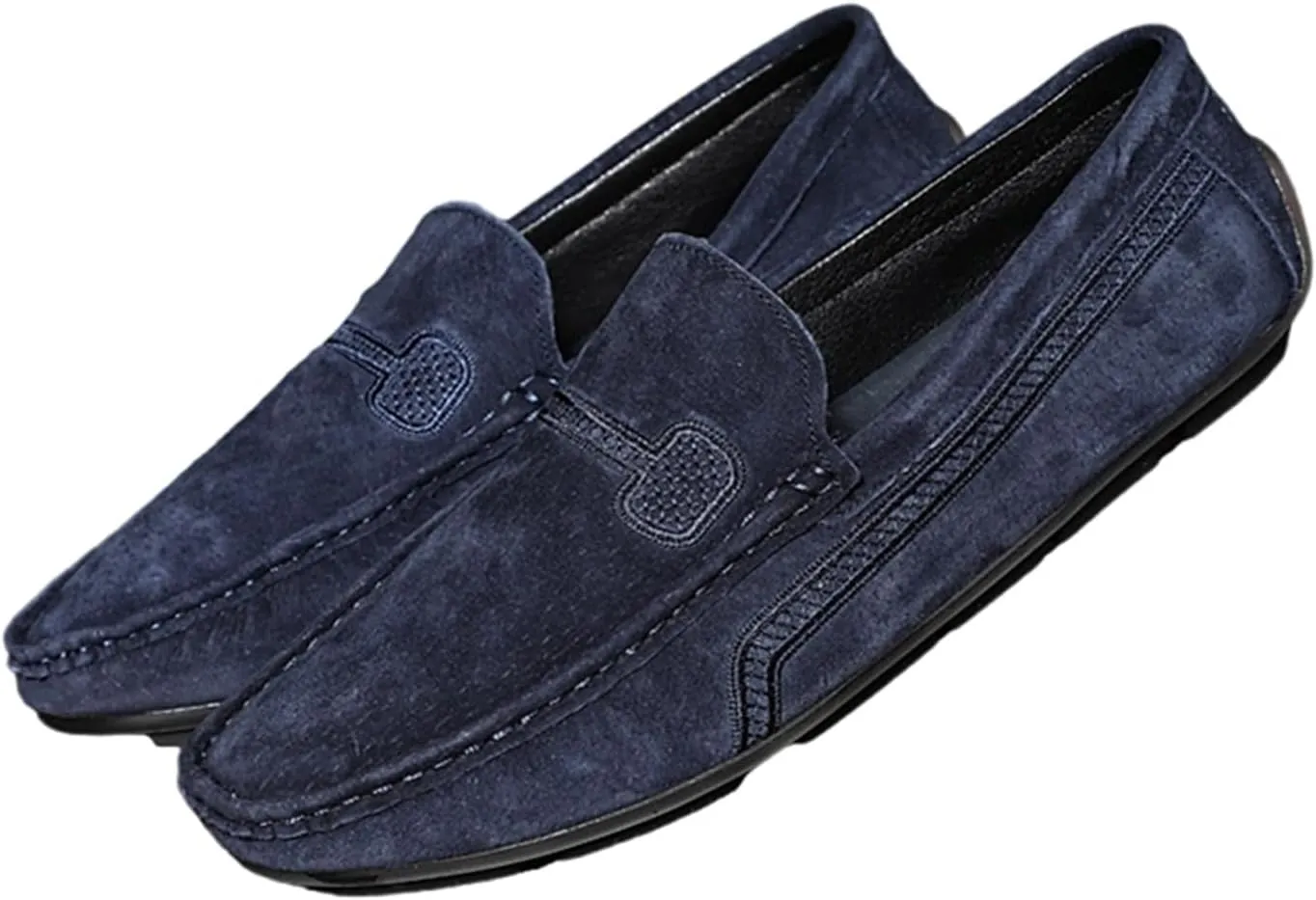 Men's Loafers Slip on Shoes Soft Sole Genuine Leather Driving Shoes Casual Penny Loafers for Men
