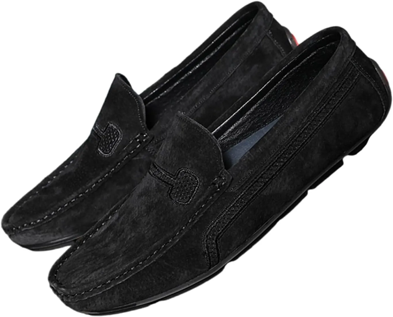 Men's Loafers Slip on Shoes Soft Sole Genuine Leather Driving Shoes Casual Penny Loafers for Men