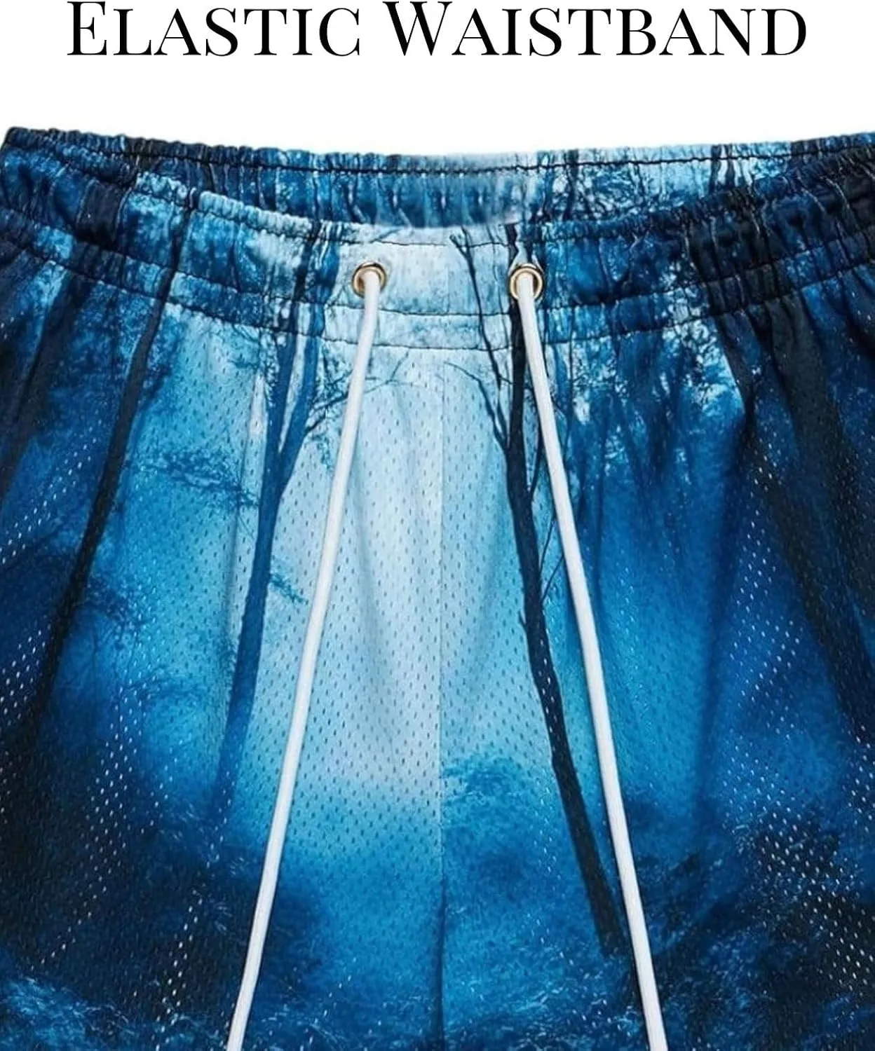 Mens Mesh Workout Shorts with Paisley Graphic Print Lightweight Athletic Running Shorts Quick-Dry for Basketball