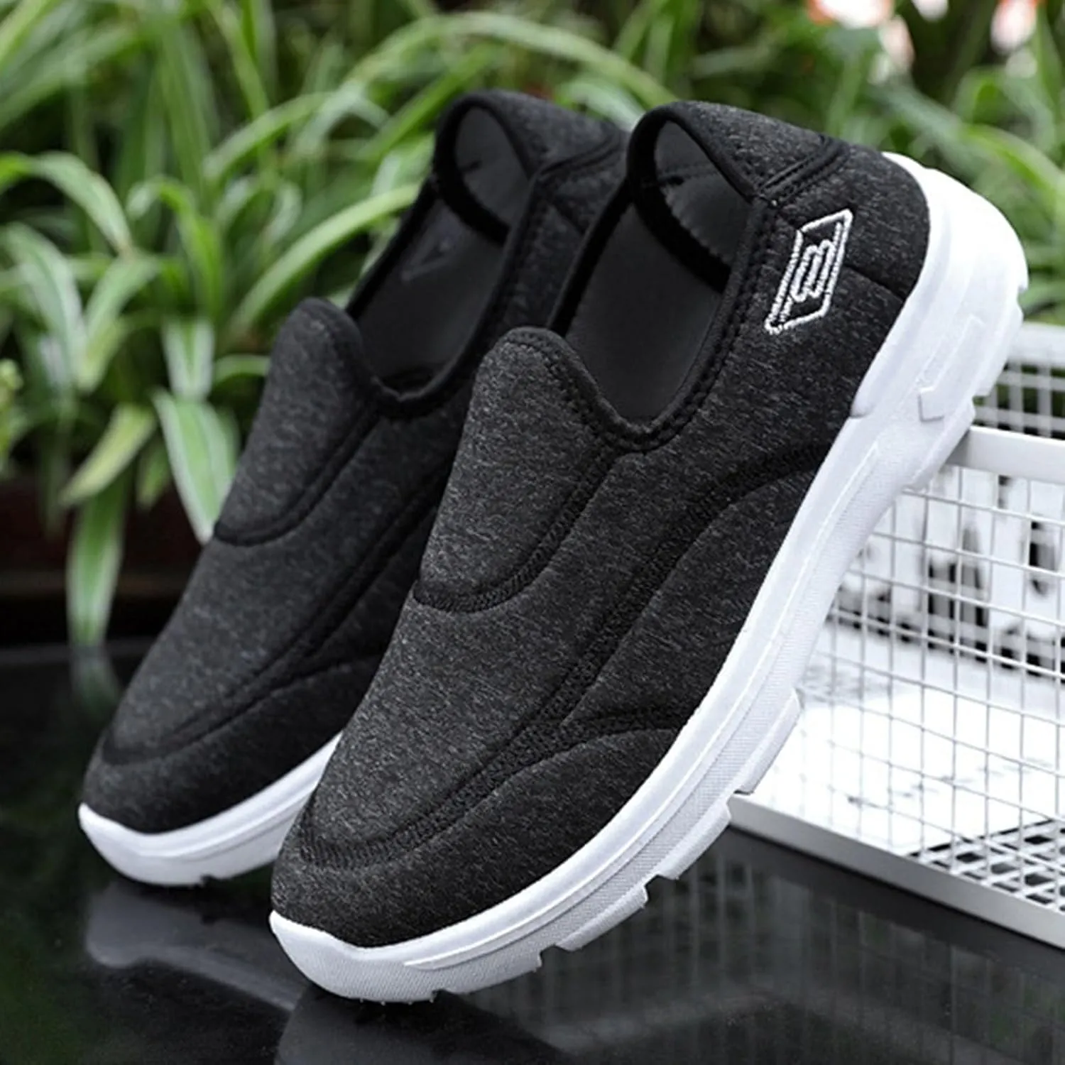 Men's Non Slip Barefoot Minimalist Shoes Comfortable Lightweight Casual Walking Shoe Business Formal Dress Shoes