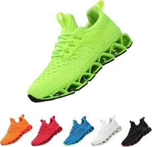 Mens Slip-ins Running Shoes Blade Tennis Walking Sneakers Comfortable Fashion Non Slip Work Sport Shoes Gym Trainers