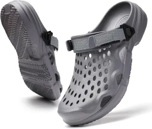 Men's Slip On Clogs Summer Non Slip Garden Shoes Lightweight Soft Clogs Mules Garden Kitchen Outdoor Beach Yard Pool Shower Classic Sandals Slippers