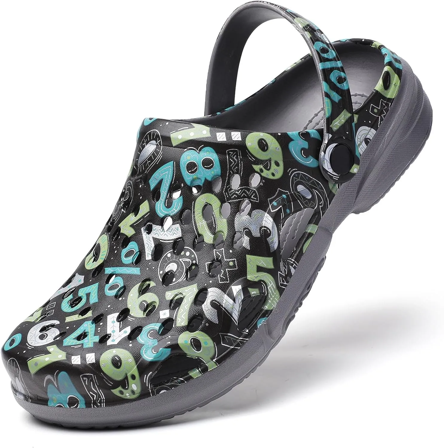 Men's Slip On Clogs Summer Non Slip Garden Shoes Lightweight Soft Clogs Mules Garden Kitchen Outdoor Beach Yard Pool Shower Classic Sandals Slippers