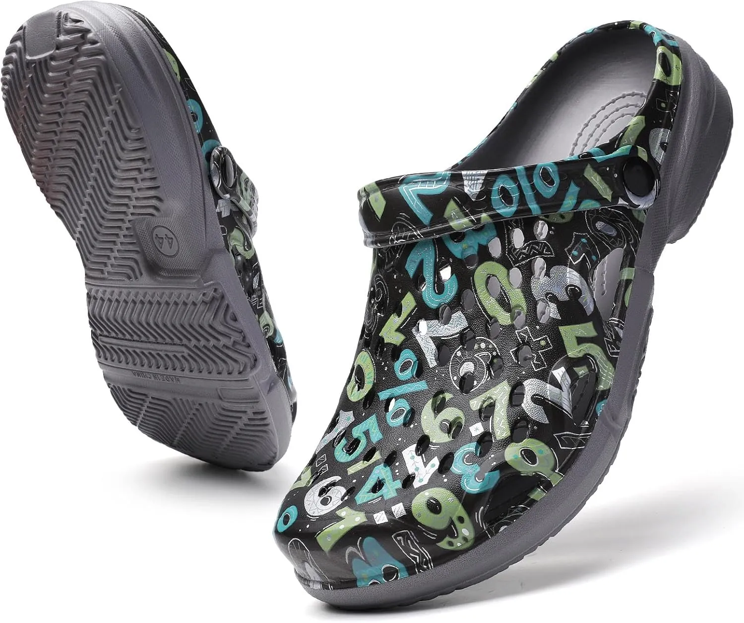 Men's Slip On Clogs Summer Non Slip Garden Shoes Lightweight Soft Clogs Mules Garden Kitchen Outdoor Beach Yard Pool Shower Classic Sandals Slippers
