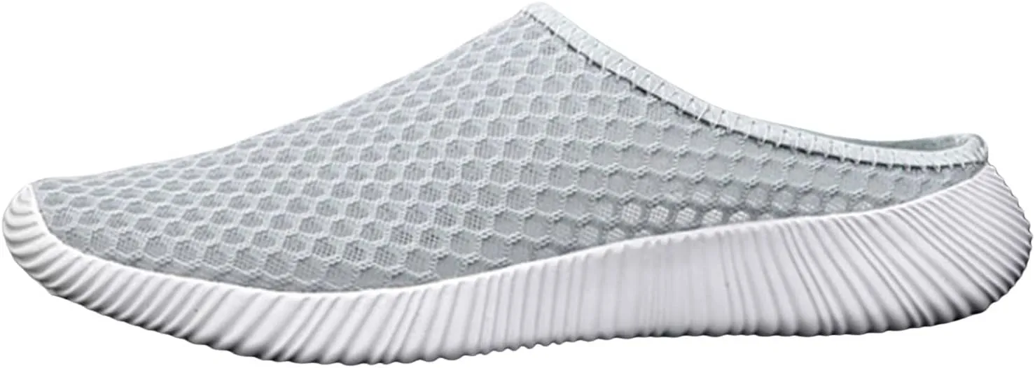 Mens Slip On Men's and Women's Same Mesh Breathable Lightweight Slingback Toe Toe Beach Sports and Casual Shoes