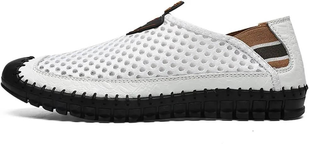 Men's Water Shoes Mesh Casual Walking Shoes Slip-On Loafers