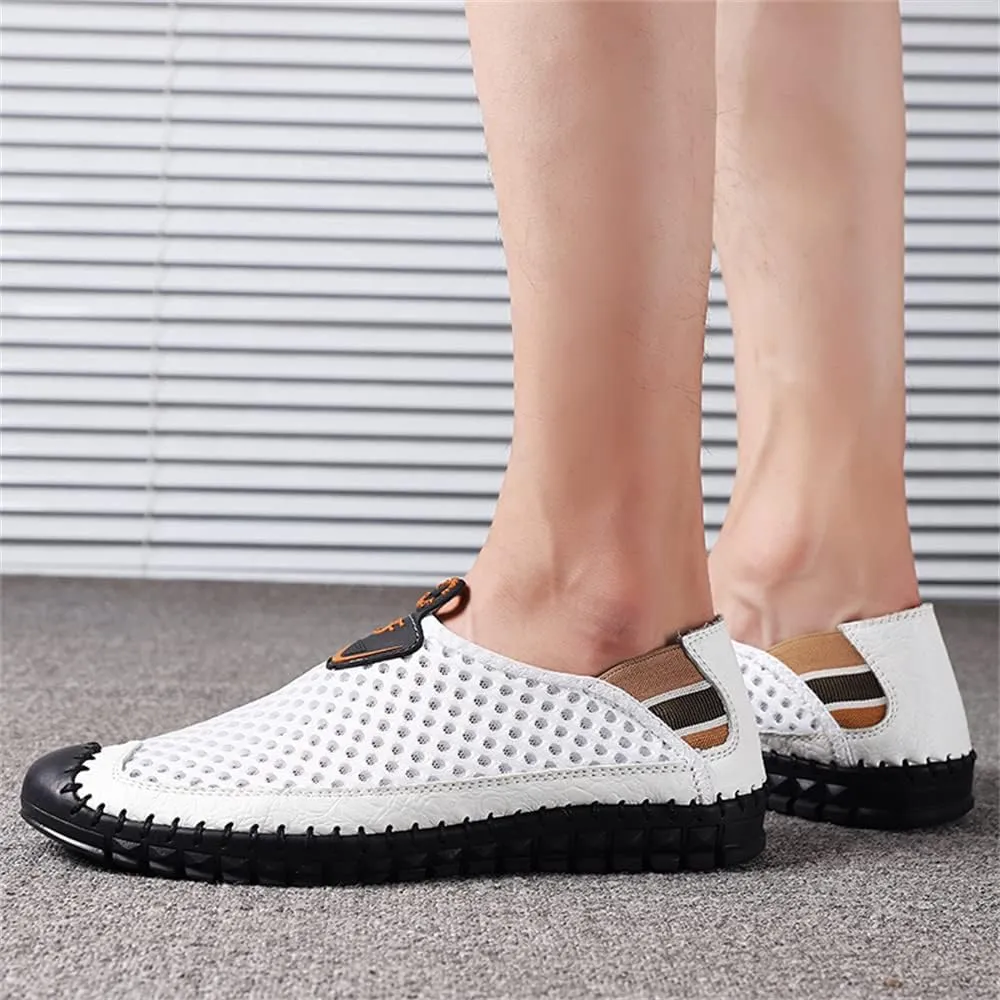Men's Water Shoes Mesh Casual Walking Shoes Slip-On Loafers
