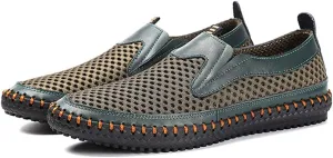 Men's Water Shoes Mesh Casual Walking Shoes Slip-On Loafers